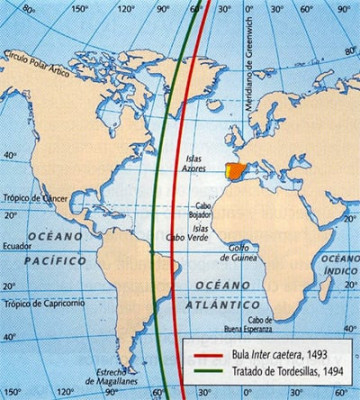 Las bulas Inter Coetera y el BCE