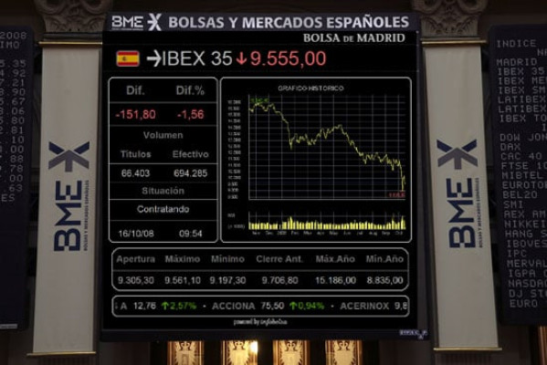 Los números rojos arrebatan los 10.600 al Ibex35