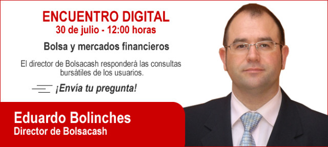 Eduardo Bolinches responderá a las consultas sobre inversiones realizadas por los usuarios de Estrategias de Inversión.