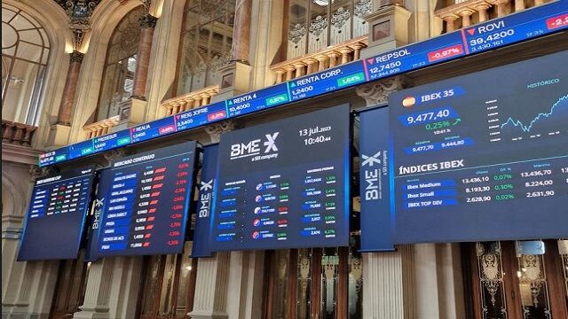 El Ibex 35 pone en riesgo los 17.000 puntos, lastrado por ArcelorMittal, Amadeus y Unicaja