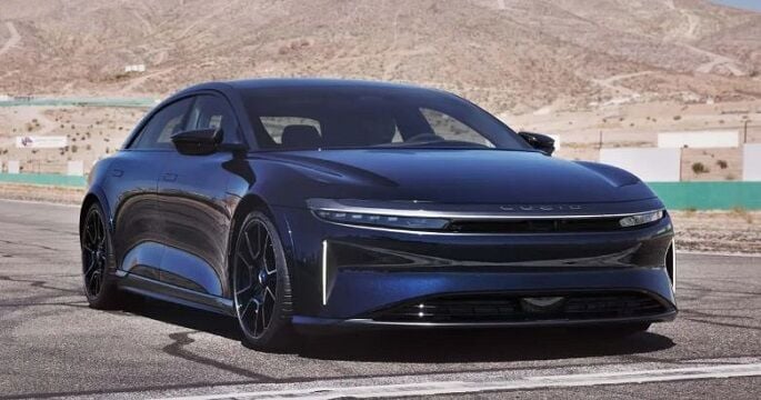 Lucid Gravity superar a sus rivales de gasolina de alta potencia