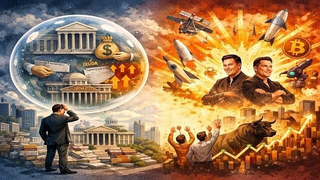 Burbuja del Estado vs ‘Mafia PayPal’ libertaria: ¿qué prefieren los mercados?