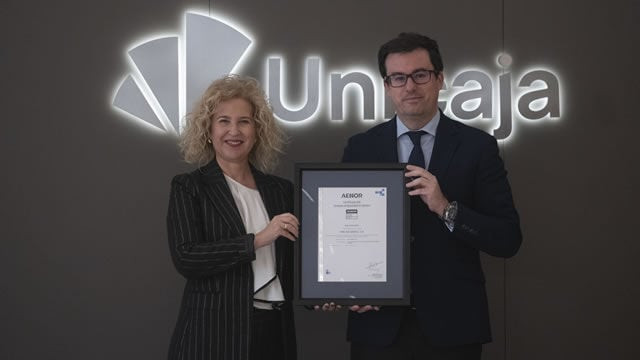 Unicaja, primera entidad financiera cotizada española en obtener la certificación AENOR en igualdad de género