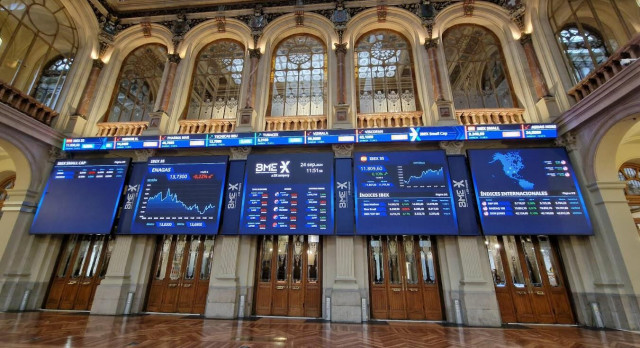 El Ibex 35 pone en juego los 16.000 puntos este martes en una sesión bajista en Europa
