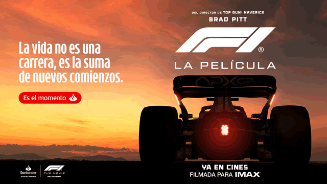 Cine, velocidad y… tu banco: Santander acompaña a Brad Pitt en la superproducción del año