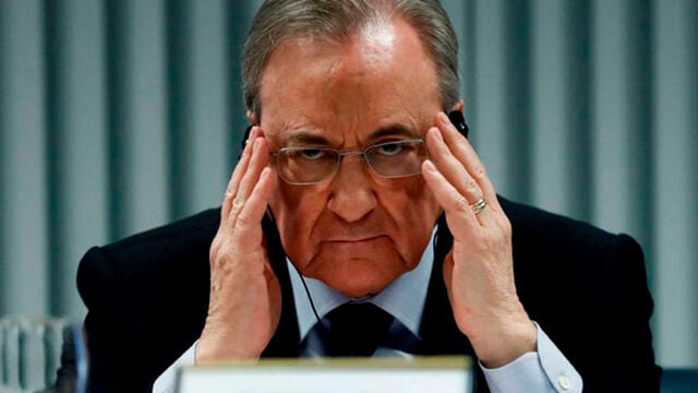 La alegría de Florentino Pérez, presidente del Real Madrid... Y no es Mbappé