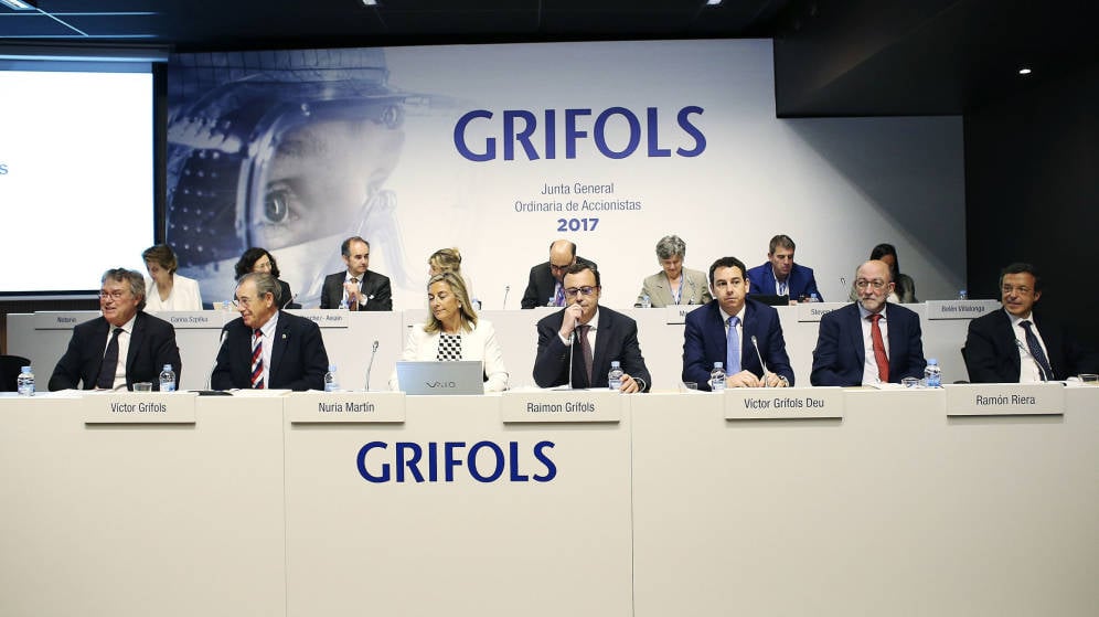 Potencial figura de doble suelo en Grifols