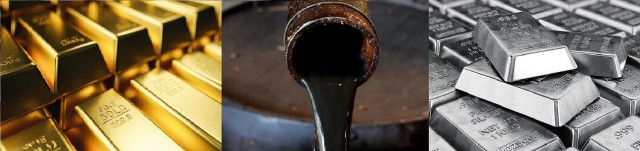Análisis técnico del petróleo, oro y plata: cómo operar materias primas