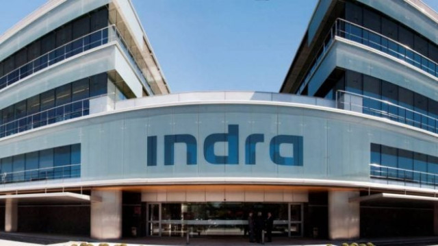 Indra celebra sus resultados con una de las mayores subidas del Ibex 35