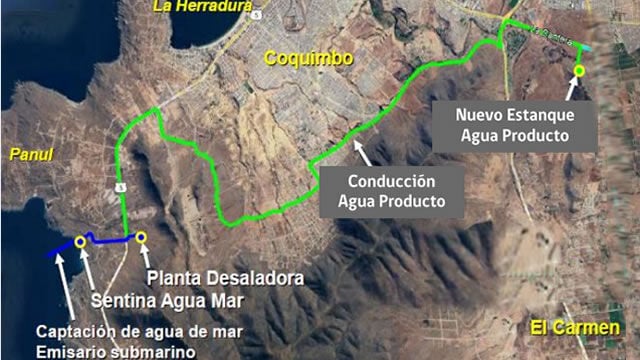 Sacyr Agua formaliza la adjudicación de la primera planta desaladora concesionada de Chile