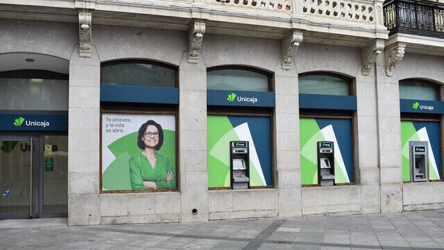 Unicaja Banco aumenta su beneficio hasta los 161 millones y aumenta su dividendo con una remuneración del 95%