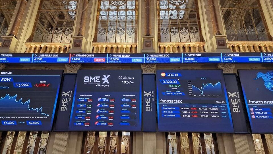 El Ibex 35 cierra por debajo de los 17.700 puntos; Solaria, Aena y Fluidra lideran las caídas