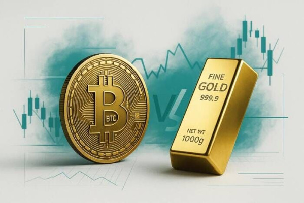 Bitcoin podría considerarse barato en comparación con el oro