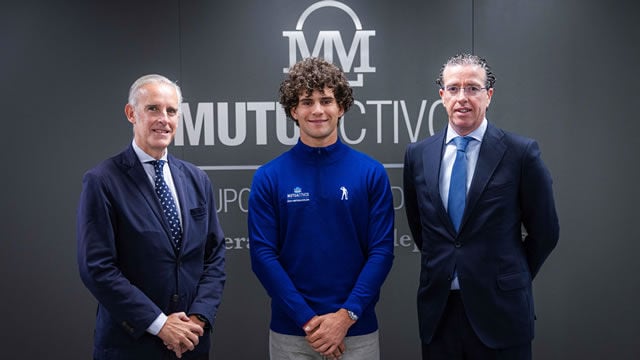 Mutuactivos patrocinará a Ángel Ayora para reforzar su vínculo con el mundo del golf