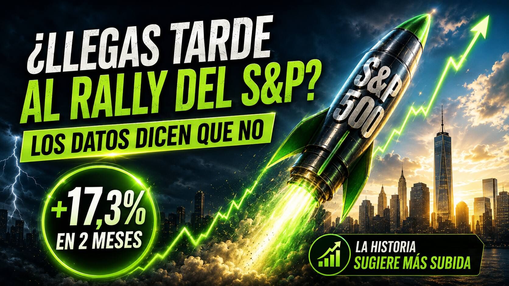 ¿Llegas tarde al rally del S&P? Los datos dicen que no
