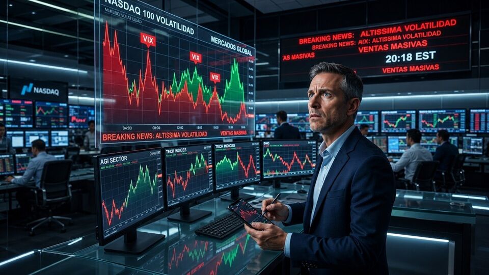 Viene la locura en la bolsa. Los inversores deben prepararse para la volatilidad extrema