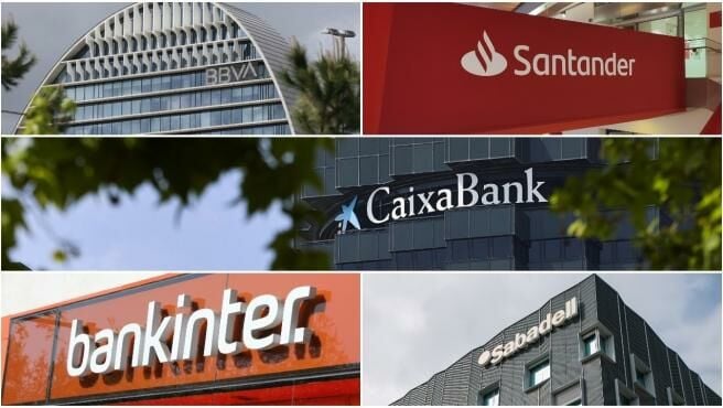 Fitch mejora 'ratings' de Banco Santander, BBVA, Caixabank y Sabadell